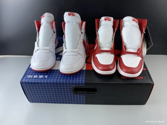 Rep High Jordan Beginnings Air Ship Retro CT6252-900 Pack 1 New Nike & 0729